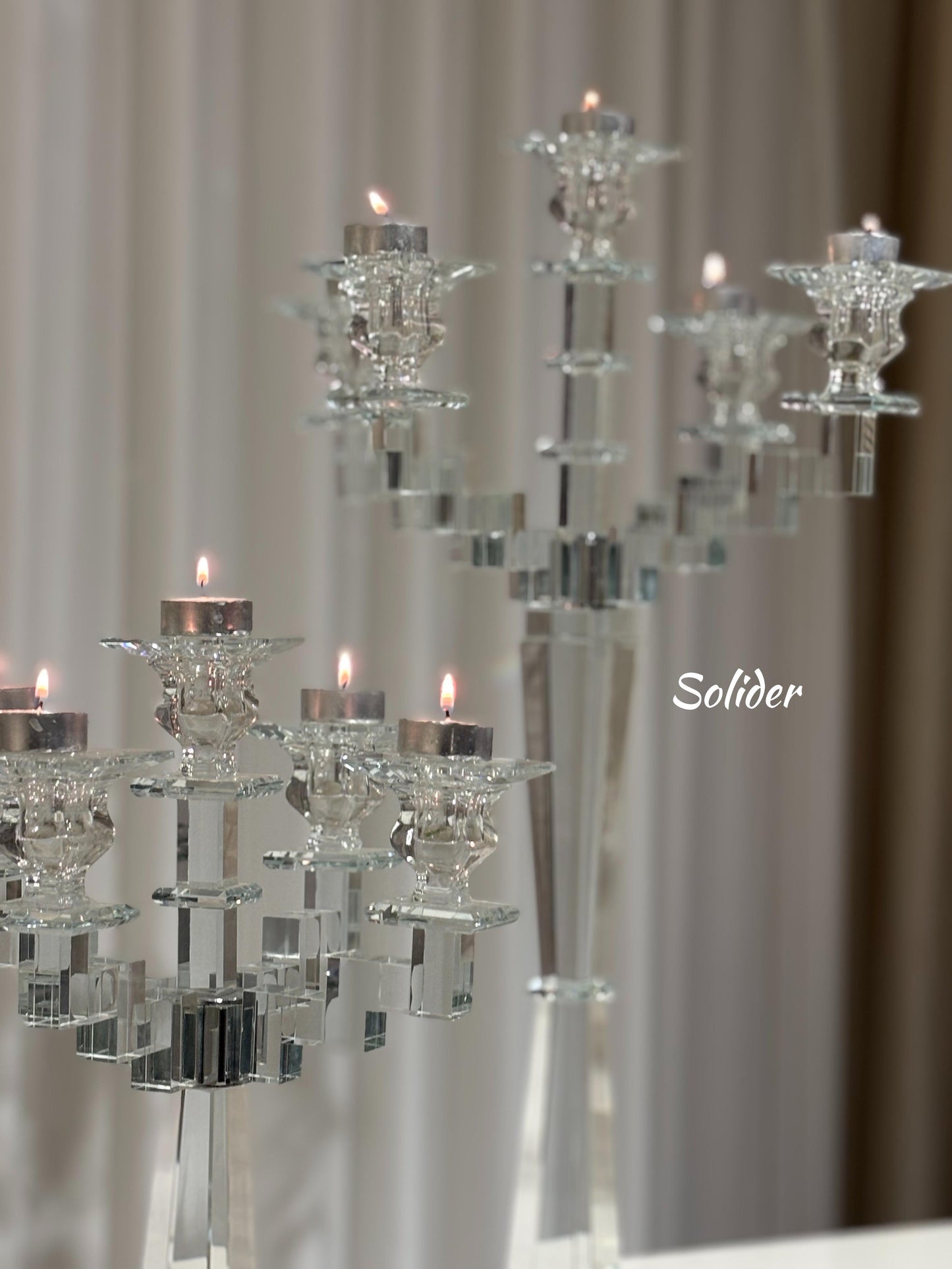 Crystal Candlestick